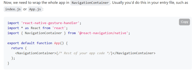 React Navigation